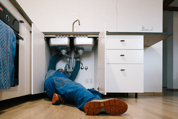 Professional Drain Cleaning technician working in Westchester, IL